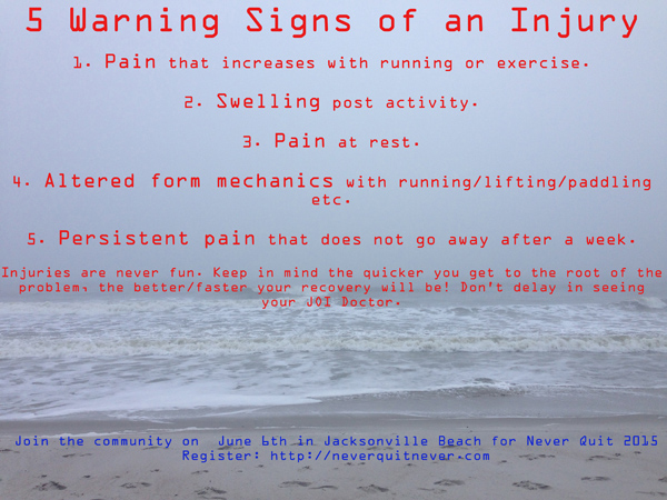 5 Warning Signs of an Injury
