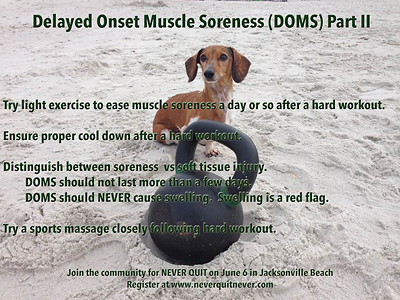 DOMS Delayed Onset Muscle Soreness