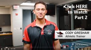Image of a day in the life of a joi athletic trainer part 2 with cody gresham