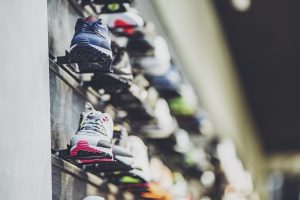 Wearing proper athletic footwear can help if you are experiencing hip pain.