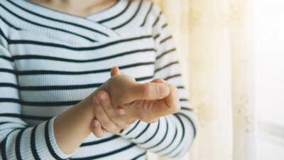 Wrist pain can come from strains, sprains and arthritis