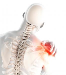 A frozen shoulder can be treated by an orthopedic specialist. 