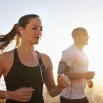 Couple Running