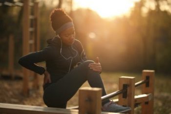Painful knees could be caused by knee arthritis