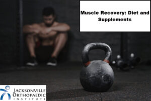 Muscle recovery can be achieved through diet and supplements. JOI Rehab